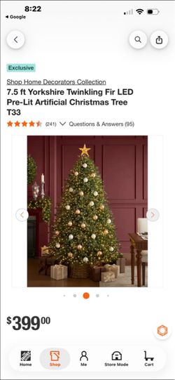 Christmas  tree 7.5ft new
