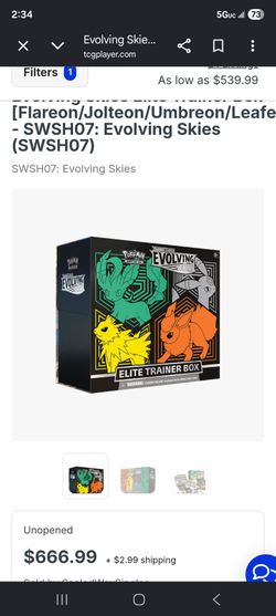 Evolving skies etb sealed
