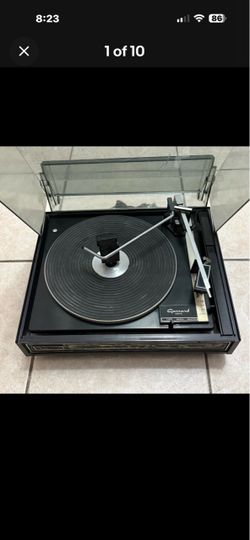 Vintage Garrard 42M  Automatic Turntable/ Record Changer Works Needs Repair