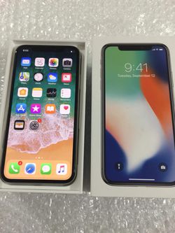 iPhone X 64Gb (Silver)(T-Mobile/Metro PCs) for Sale in Saint
