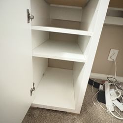 White IKEA Desk