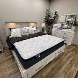 4 Pc King Bedroom Set 