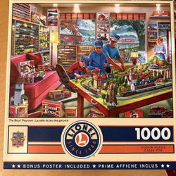 Lionel Trains 1000 Pc Puzzle