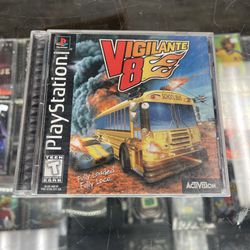 Vigilante 8 Ps1 $45 Gamehogs 11am-7pm