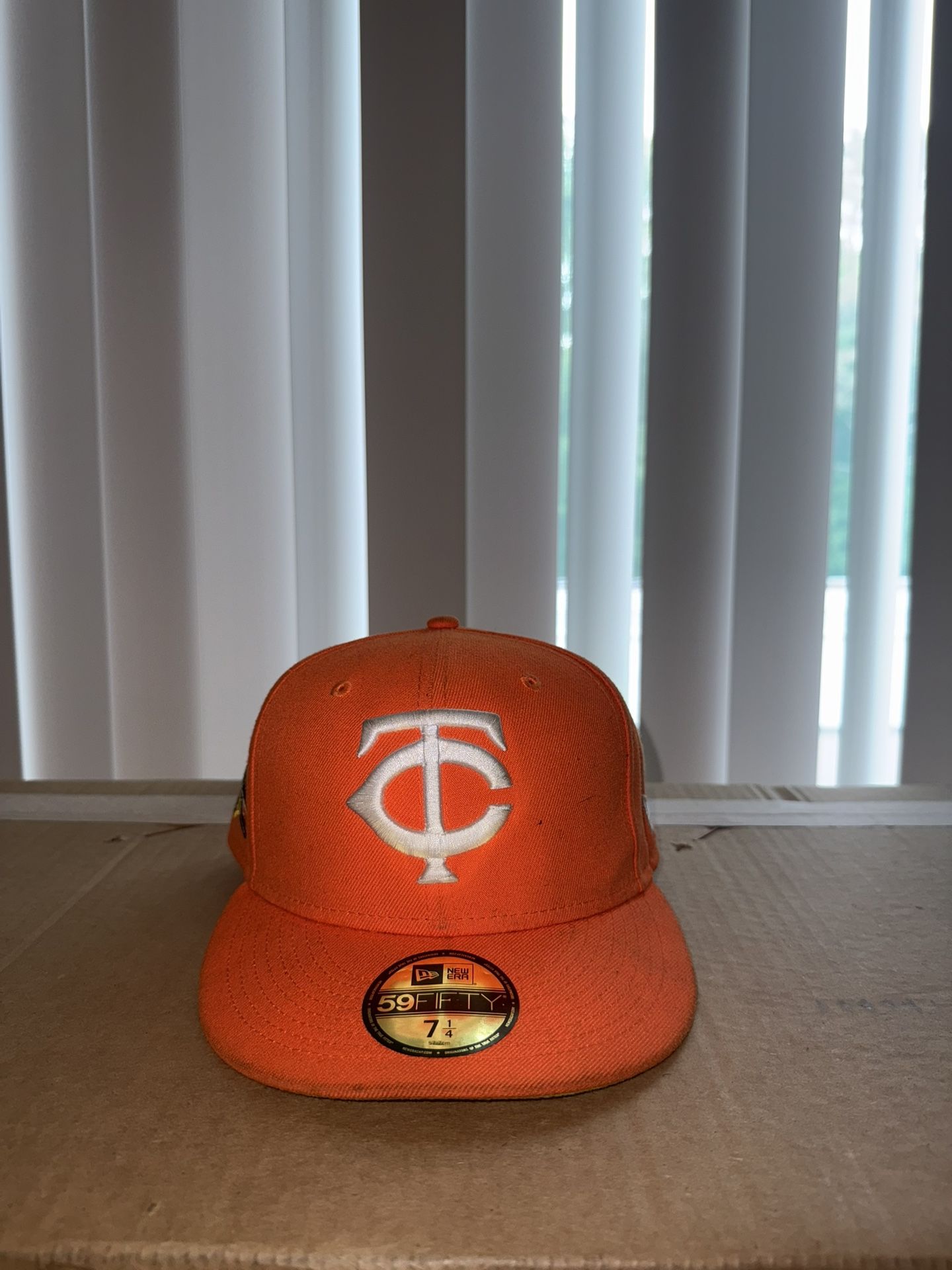 Orange Tc Fitted Cap 7 1/4