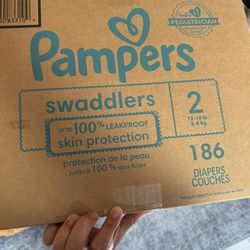 Pampers Size 2 186 Count 
