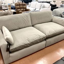 New 2 Piece Modular Sofa - ULTRA PLUSH 