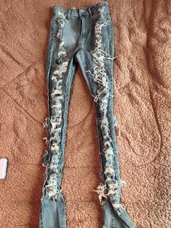 Distressed Jeans