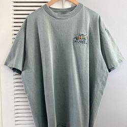 Vintage 90’s Seal Beach California Embroidered Surf Souvenir Destination T-shirt