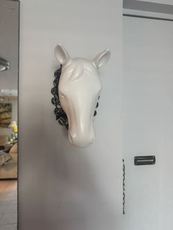 Cabeza De Caballo Cerámica 