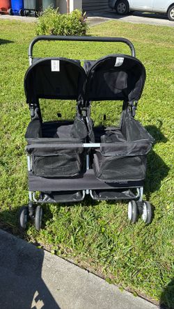 Pet Double Stroller- side by side