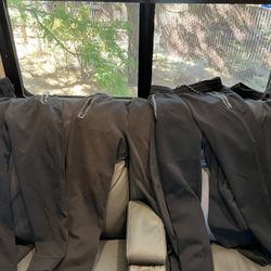 Boys XL Old Navy Black Jogger Zip Pockets (6 pairs)