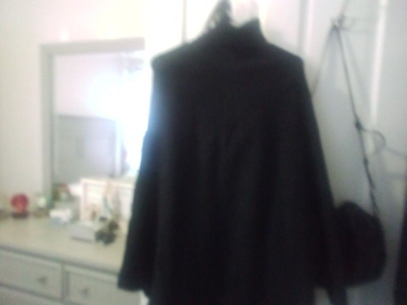 brand new black shawl size medium