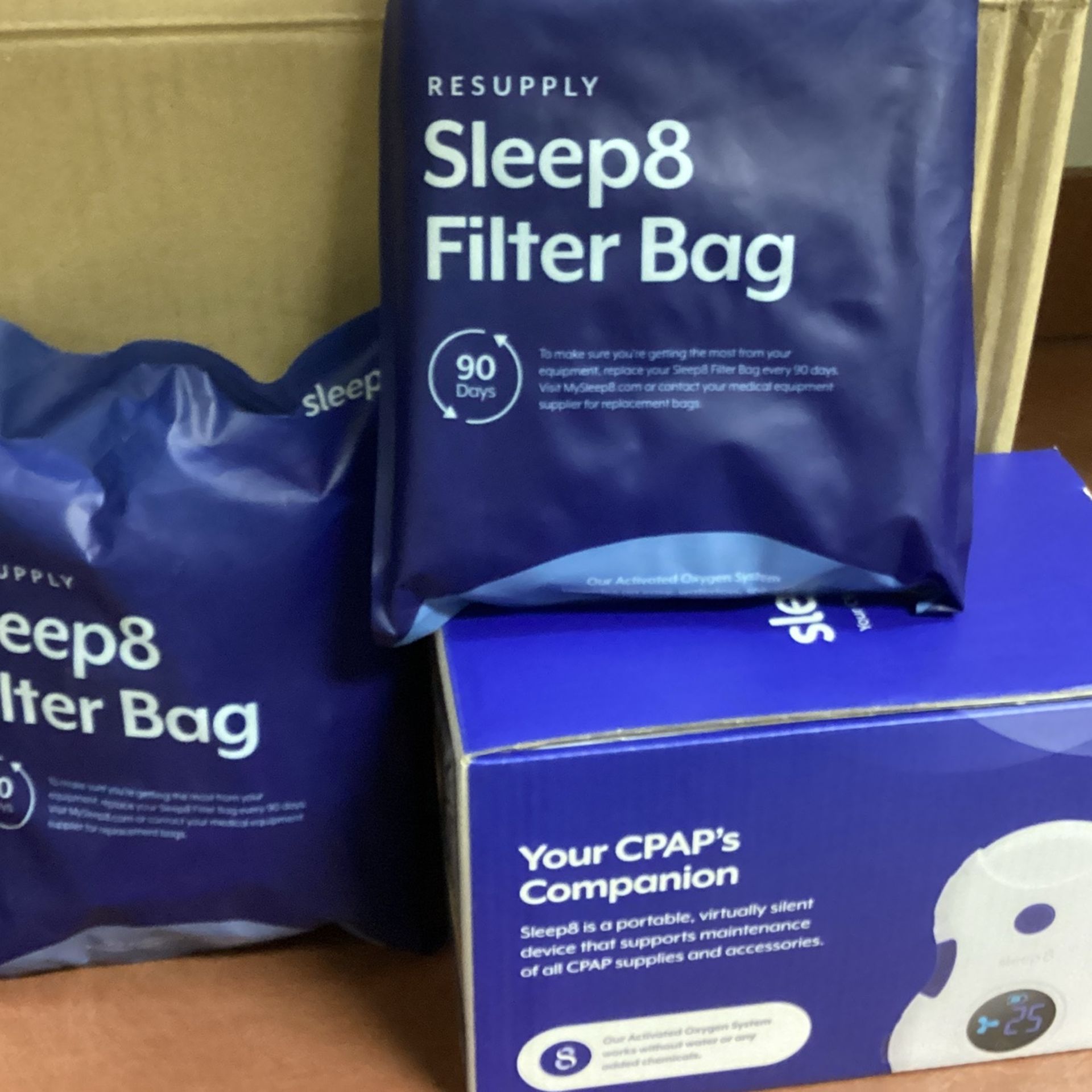 Sleep8 Cpap Cleaner Plus Sanitizer Bags *NEW* *NEVER USED*