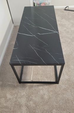 Marble coffee table
