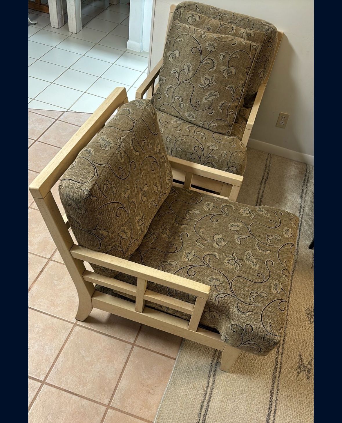  Set Of Two Chairs Bernhardt sale 1x60 2x100