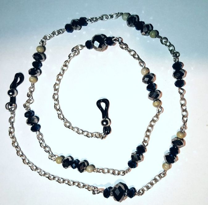 30" Handmade Beaded Glasses Chain Strap