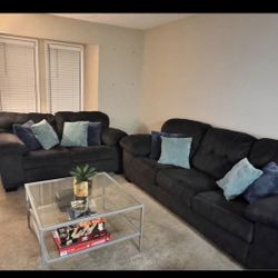 Couch Loveseat And Coffee Table 