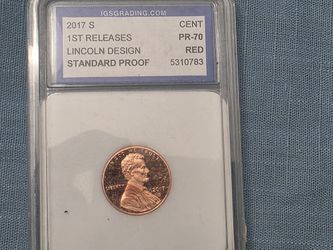Coin 2017 S 1ST Releases  Lincoln Design Proof 