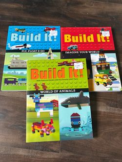 Build It! LEGO Books Set of 3
