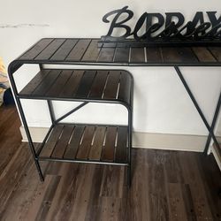 Wood Dresser And Console Table 