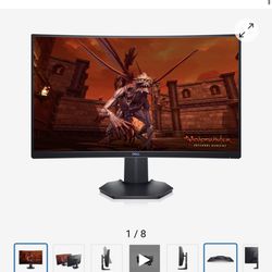 27inch 144hz Curved dell Gaming Monitor
