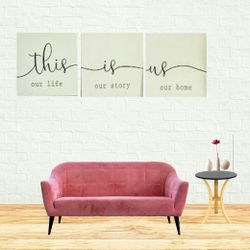 This Is Us Canvas 16x16