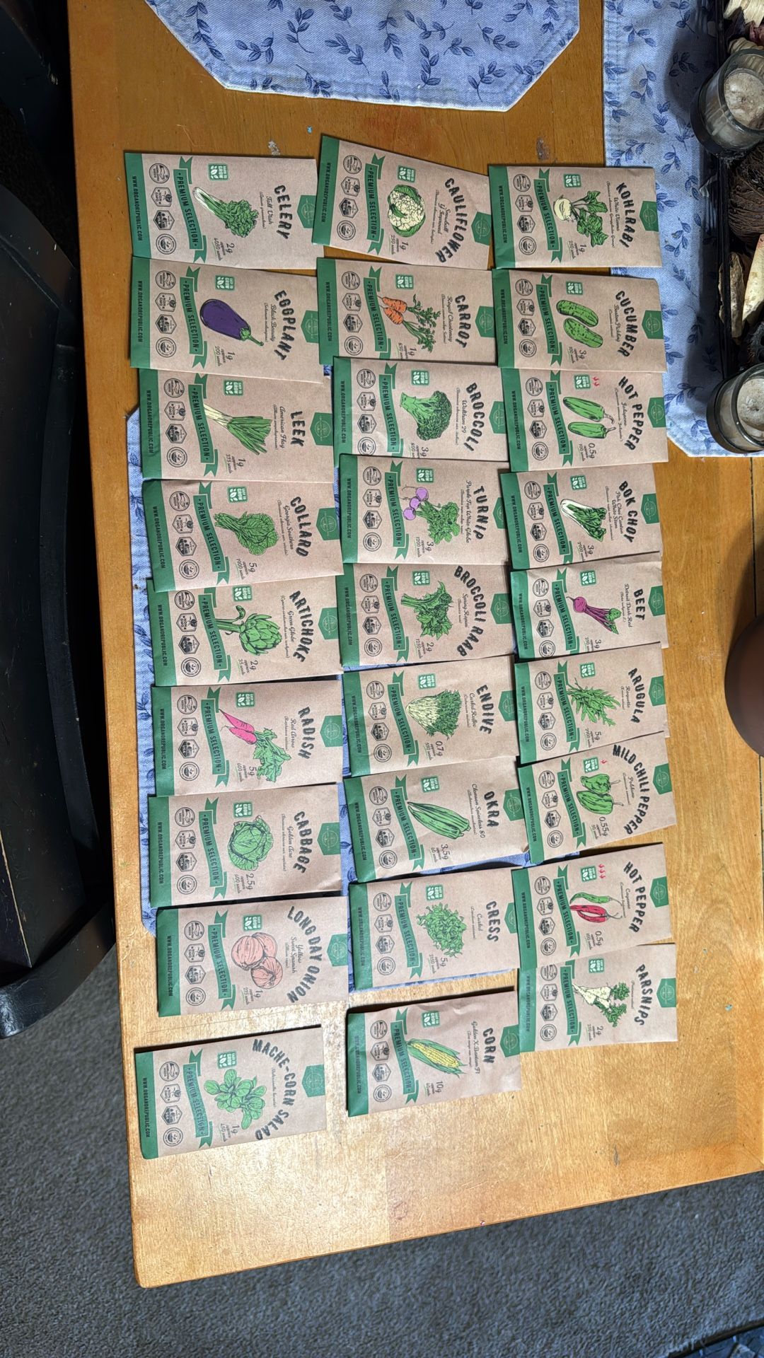 Vegetable Garden Seeds