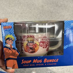 NWT Naruto Soup Mug Bundle 