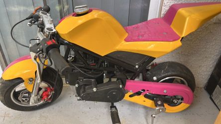 110 cc quad and a mini street bike