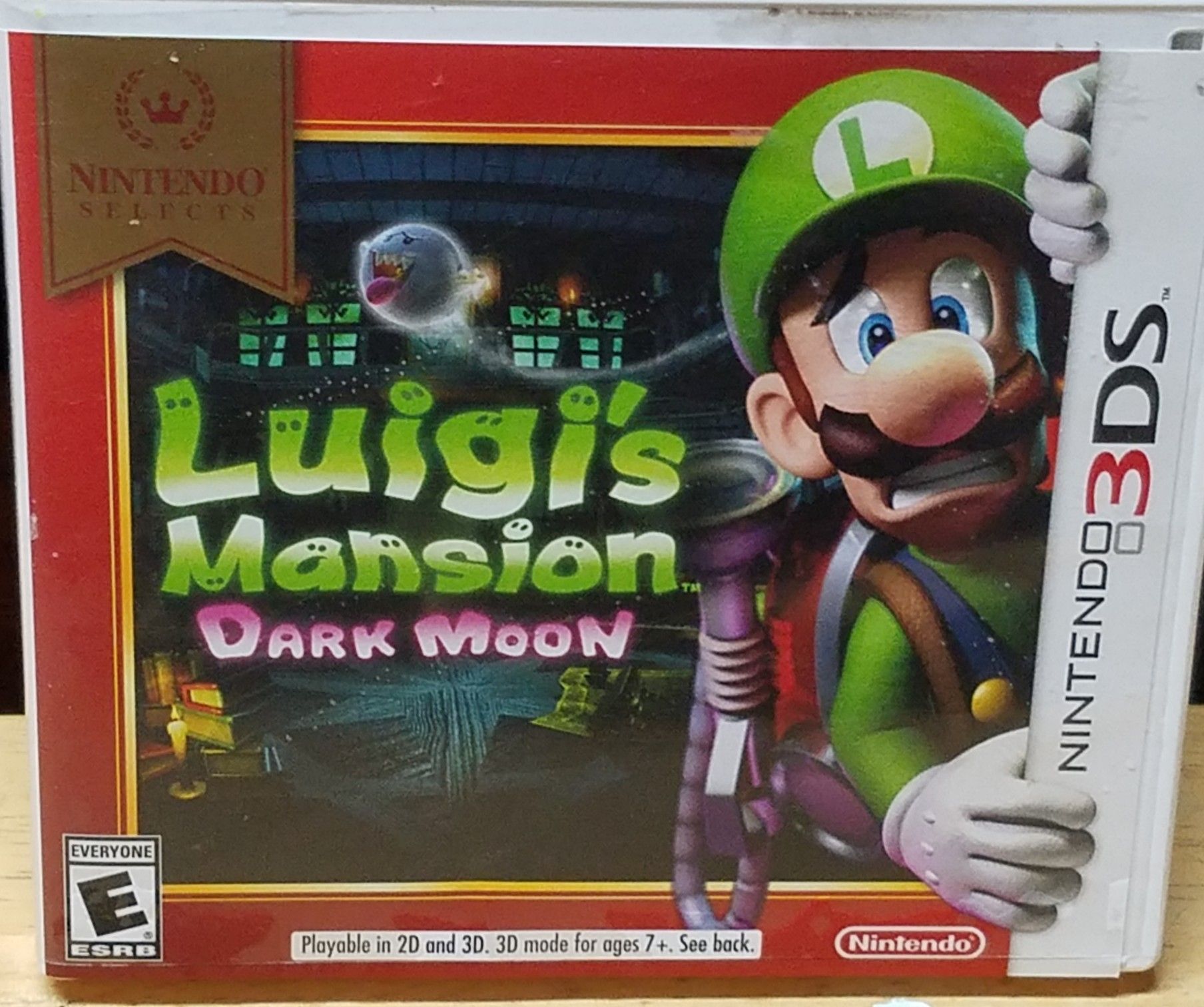 Luigi's Mansion Dark Moon Nintendo 3DS