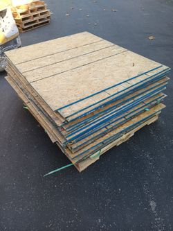 Wood (OSB) Oriented Strand Board)
