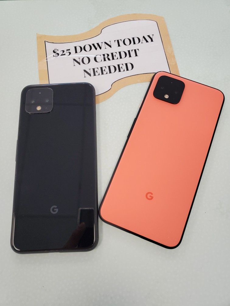 GOOGLE PIXEL 4 UNLOCKED 64GB Payment Plan Available For As