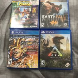 PS4 Games 4 For 25