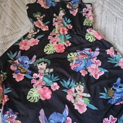Disney Girls Medium Stitch Dress