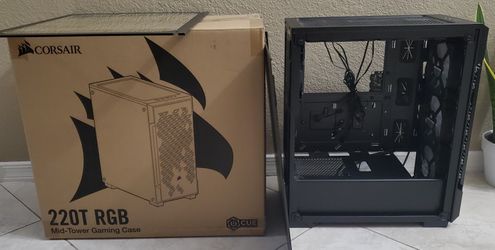 Corsair 220T Case With SP RGB Pro fans
