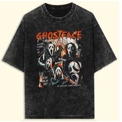 Ghost face scream shirt