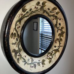 Bird Painted Mirror