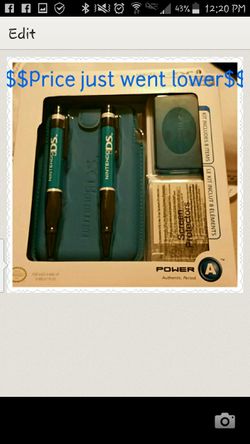 Teal Brand new Nintendo Dsi and Ds lite 8 piece kit!