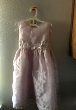 Girls 6x pink dress