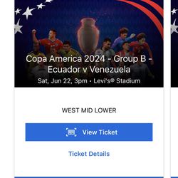 Ecuador vs Venezuela | Copa America Tickets