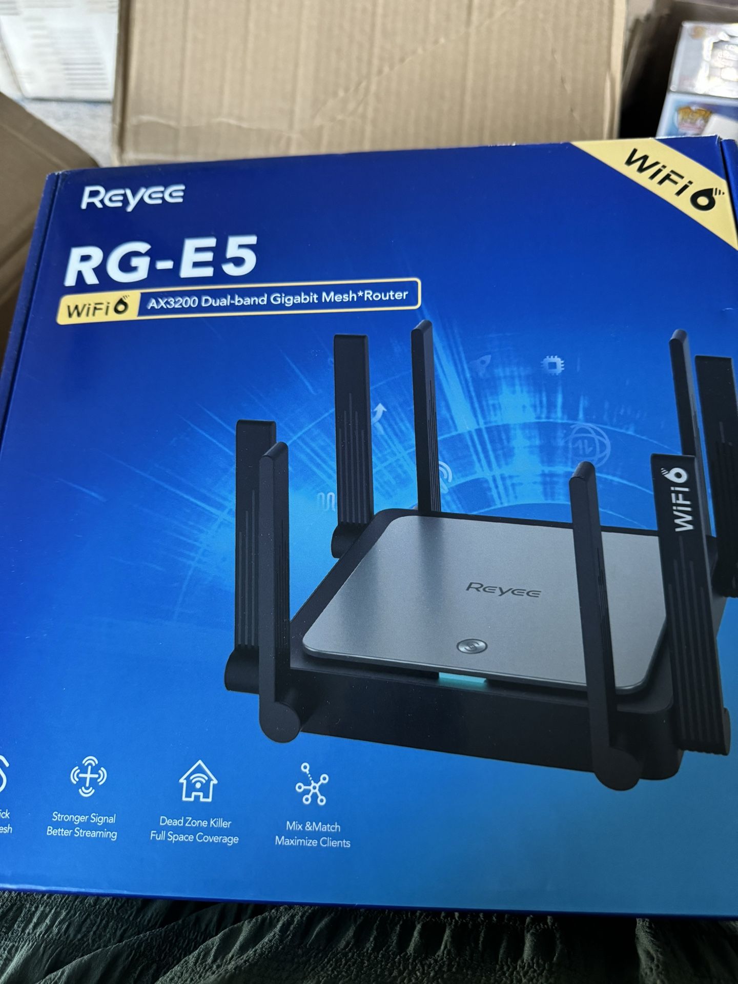 Reyee RG-E5 WiFi 6 3200M Dual-Band Gigabit Mesh Router