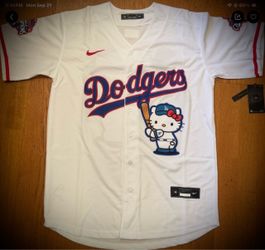 Nike LA Dodgers Hello Kitty Baseball Jersey please Inquire about your Size/player and color
