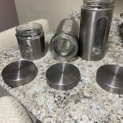 Canister set 3 Pieces. Aca
