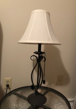 Vintage iron lamp