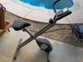 Folding exercise bike