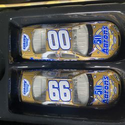 Aaron's 50th Anniversary 1:64 Scale Two-Car Set, a limited-edition promotional NASCAR diecast