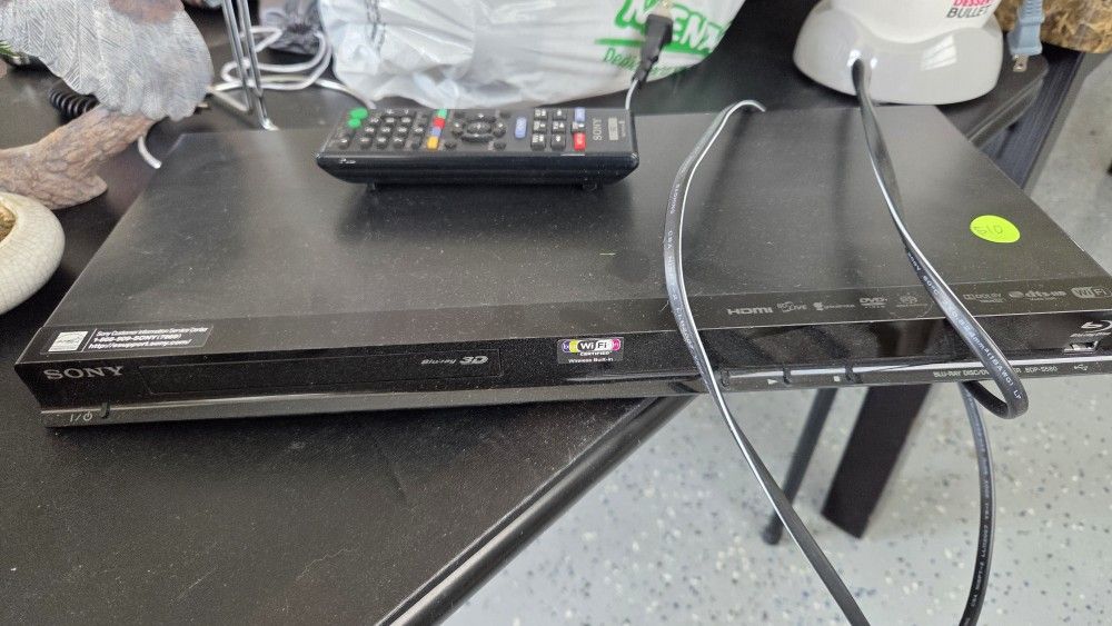 Sony Blu Ray DVD Player