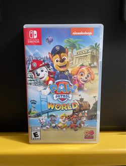 Paw Patrol World for Nintendo Switch video game console system or Lite OLED 2 Complete CIB