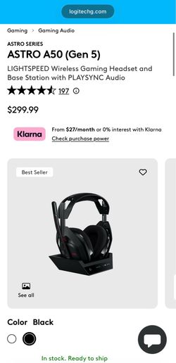 Astro A50 headphones